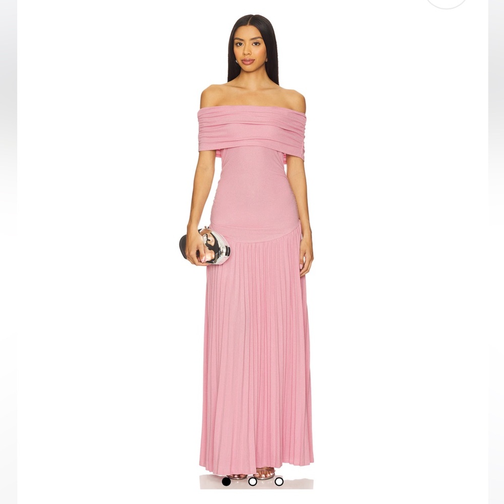 x REVOLVE Field Of Dreams Maxi in Cameo Blush- Lioness